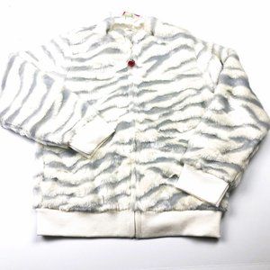 NWT Gymboree Girl Tiger Fur Jacket Size 8